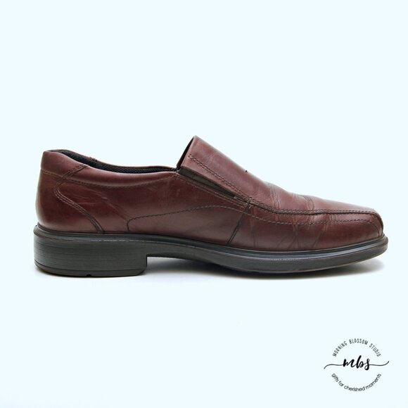Ecco Helsinki Brown Leather‎ Loafer Slip Ons main image 4